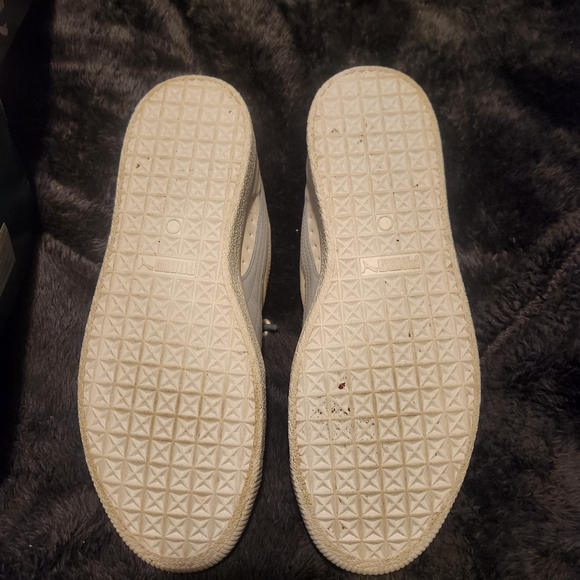 White/Blue VTG Puma Goretex Suede - Picture 7 of 7